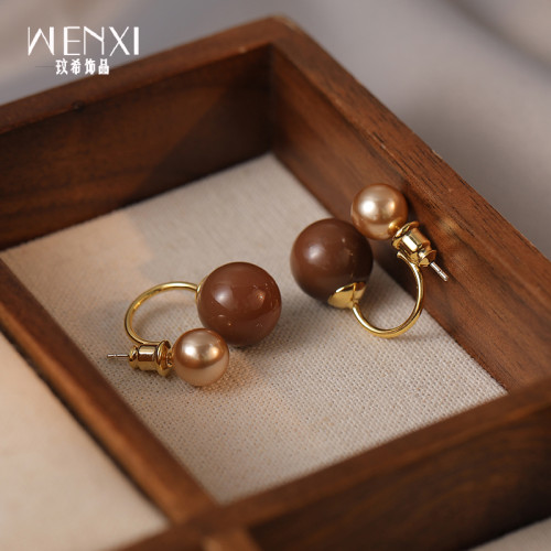 獨特紅豆耳環2026新款爆款高級感時尚耳墜復古輕奢小衆紅色耳飾女