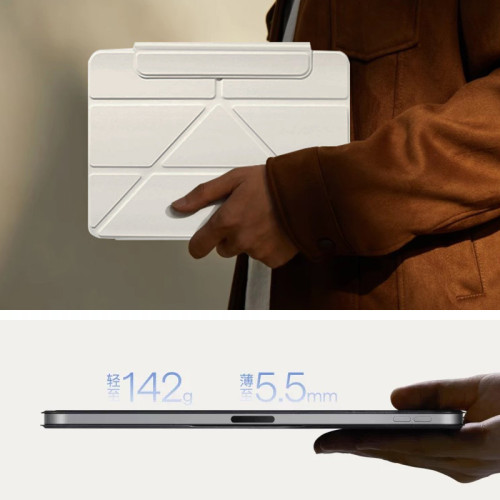 2026新款ipadpro保護套ipadair7/8/6保護殼11寸3Y型適用蘋果平板12.9磁吸雙面夾12代九8官網同款防彎摔帶塔釦