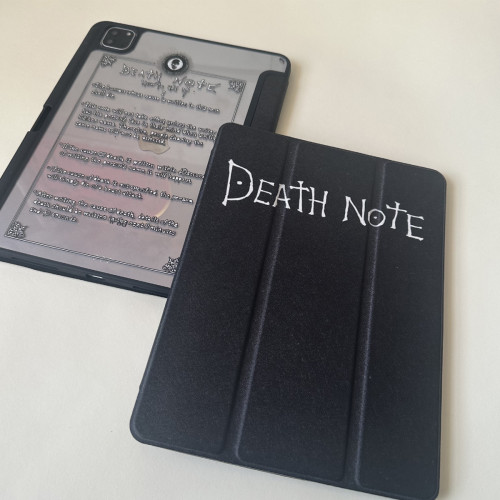 適用於2022新ipad死亡筆記ipad筆槽亞克力保護套air4殼10.5/10.2mini6殼air5