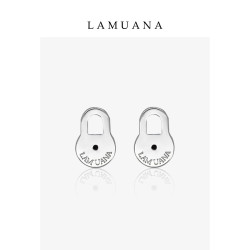 LAMUANA鎖釦耳塞耳堵防掉支撐定型器太重耳釘輔助器後塞設計