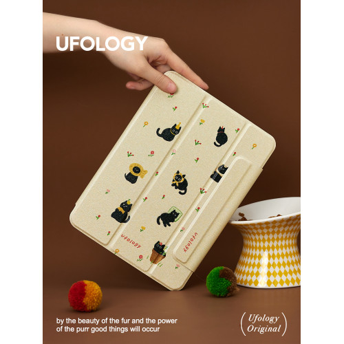 Ufology原創適用ipadpro11寸保護殼ipad9代保護套7代8代10代2018平板mini6筆套air4磁吸全包air5蘋果air3