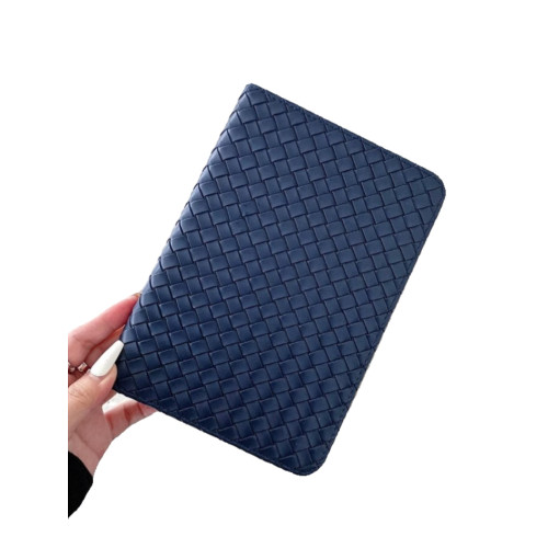 ipadpro11寸保護殼編織iapd7/8/9書本繙蓋air5/4簡約全包防摔2025新款ipad10代矽膠a2602平板ipadmini7保護套