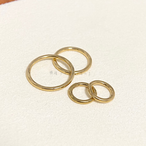 橫瞳 16G 內牙0.9  鍍金耳釘耳骨釘底座配件 基礎釘 馬蹄環閉口環