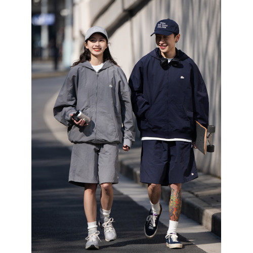 BELLKENIDEA 輕薄透氣運動休閒夏季五分褲短褲男純色潮流行簡約