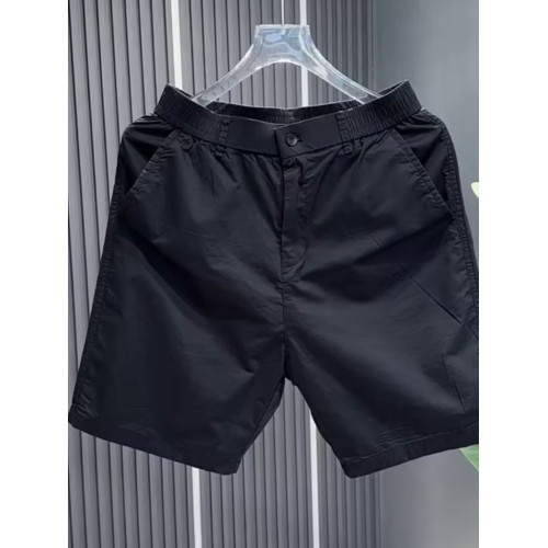 休閒短褲男士夏季薄款2025新款潮牌純白色高級簡約運動四五分褲男