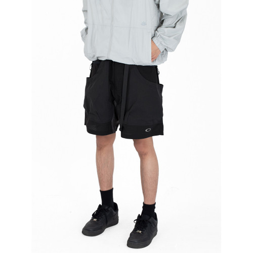 GANGURRU戶外O字母大口袋機能短褲男傘兵vibe風工裝五分褲寬鬆男