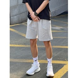 DUKEEN美式重磅短褲男夏季運動衛褲松緊腰跑步休閒不過膝四分褲子