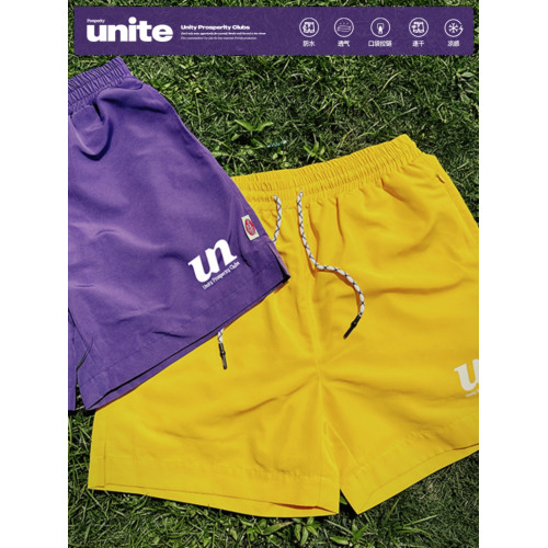 SoWhat製衣間國潮春夏防水戶外潮流百搭短褲美式街頭多巴胺短褲男