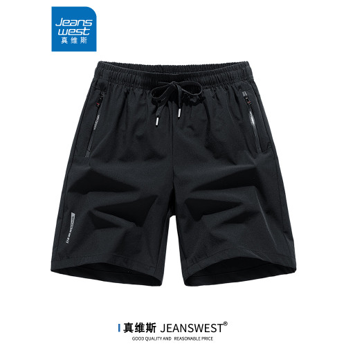 真維斯短褲男夏士季新款潮牌痞帥運動褲子大碼寬鬆直筒休閒五分褲