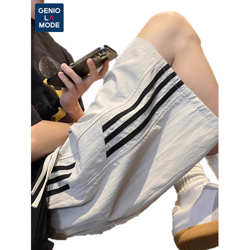 GENIOLAMODE冰絲速乾短褲男夏季薄款2026新款青少年寬鬆運動休閒