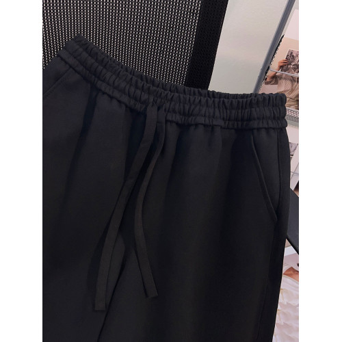 hiphop潮牌街頭百搭基礎款籃球運動短褲男夏季抽繩純色簡約五分褲