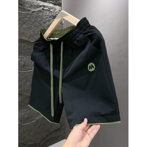 夏季男生短褲薄款休閒大褲衩子韓版帥氣速乾五分褲寬鬆外穿中褲男