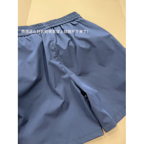 藏青色斜切速乾運動短褲男款夏季薄款冰絲休閒褲子美式機能沖鋒褲