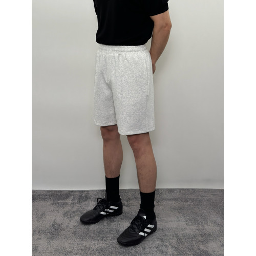 Roast lucky夏季中縫線單褶直筒休閒短褲 百搭健身基礎款運動抽繩