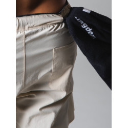 運動褲男拉鍊口袋短褲肌肉健身潮夏季跑步訓練透氣彈力休閒遊泳褲