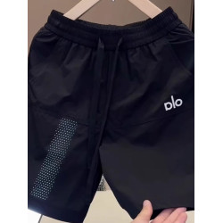 男士速乾短褲夏季2025新款歐貨潮牌五分褲子直筒薄款外穿休閒中褲