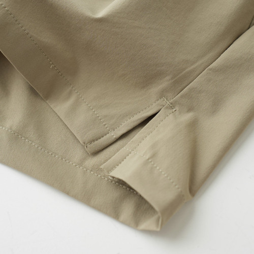 反季特 輕薄透氣 男士錦綸梭織短褲 純色休閒五分褲中褲夏款男裝