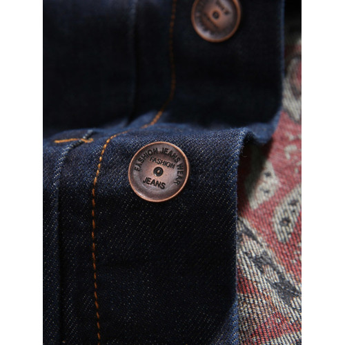 秋季新款牛仔夾克男士復古牛仔外套男青年修身韓版短款牛仔上衣潮