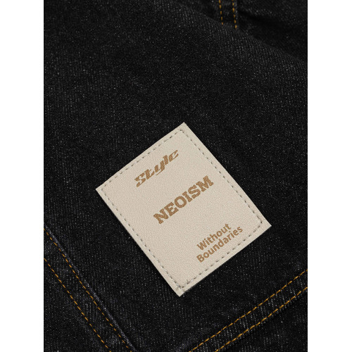 Mmoptop春秋冬季美式復古潮流牛仔外套男士寬鬆休閒情侶夾克男款