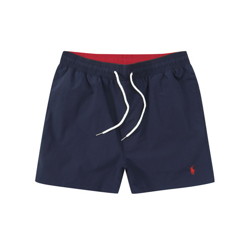 小馬標保羅沙灘褲男士polo短褲速乾運動褲夏季休閒五分褲寬鬆沖浪