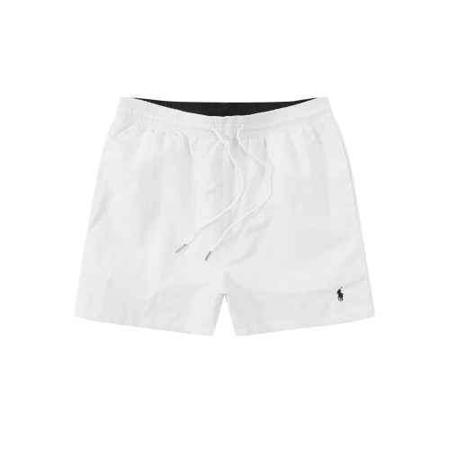 夏季保羅短褲男士寬鬆大碼休閒直筒Polo三分沙灘褲運動速乾遊泳褲