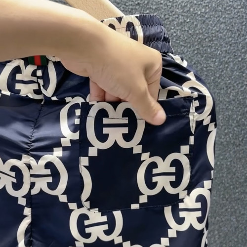 夏季男短褲網紅印花休閒五分褲毆貨潮流時尚外穿大褲衩速乾沙灘褲