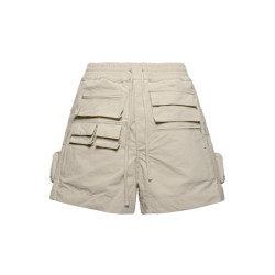 小衆高街多口袋機能工裝短褲男夏季潮牌設計感寬鬆休閒五分褲美式