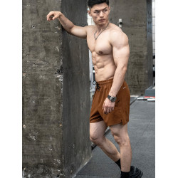 DNAHWK快乾彈力輕薄運動短褲夏季百搭中褲健身鍛鍊舒適透氣4分褲