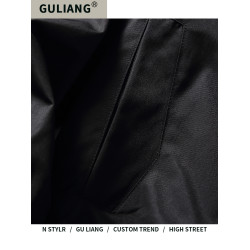 GU LIANG「設計師品牌」好物精選丨美式復古兩面穿立領工裝夾克潮