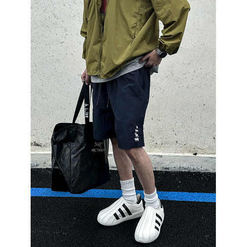 MANCHER 夏季舒適透氣速乾短褲男防水多色基本款戶外沙灘五分褲潮