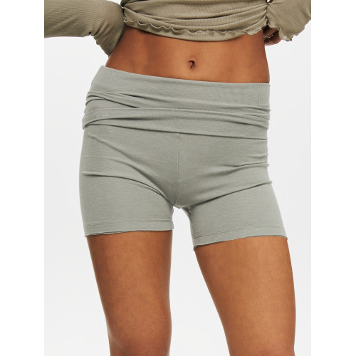 Oneup莫代爾羊毛堆曡高彈透氣修身吸汗親膚休閒運動健身瑜珈短褲