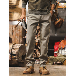 美式重磅復古直筒牛仔褲男春秋2025新款潮牌潮流加絨休閒工裝褲男