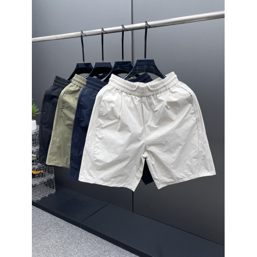 2025夏季新款男士休閒短褲時尚潮流百搭寬鬆簡約純色休閒運動褲潮