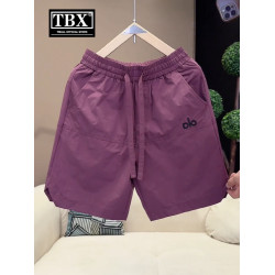 高級歐貨冰絲速乾短褲男士2026新款夏季外穿運動休閒五分褲男款薄