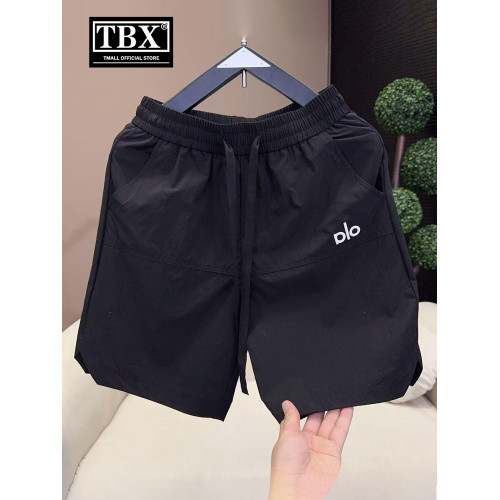 高級歐貨冰絲速乾短褲男士2026新款夏季外穿運動休閒五分褲男款薄