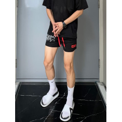 美式高街短褲男運動網眼速乾三分籃球褲練腿跑步訓練肌肉健身褲子