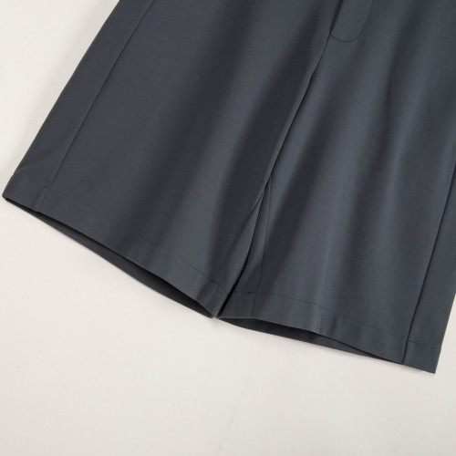 專櫃價699【歐】剪標男裝夏新款時尚刺綉寬鬆休閒短褲61370/H-88