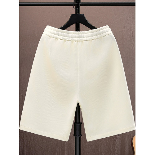 夏季風短褲男薄款冰絲寬鬆國潮五分褲休閒運動沙灘外穿大褲衩