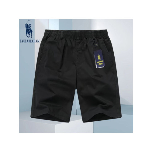 保羅賀拉斯休閒純棉男士短褲2025夏季新款寬鬆時尚薄款舒適五分褲