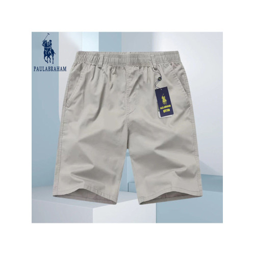 保羅賀拉斯休閒純棉男士短褲2025夏季新款寬鬆時尚薄款舒適五分褲