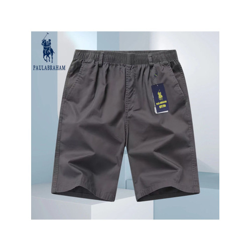 保羅賀拉斯休閒純棉男士短褲2025夏季新款寬鬆時尚薄款舒適五分褲