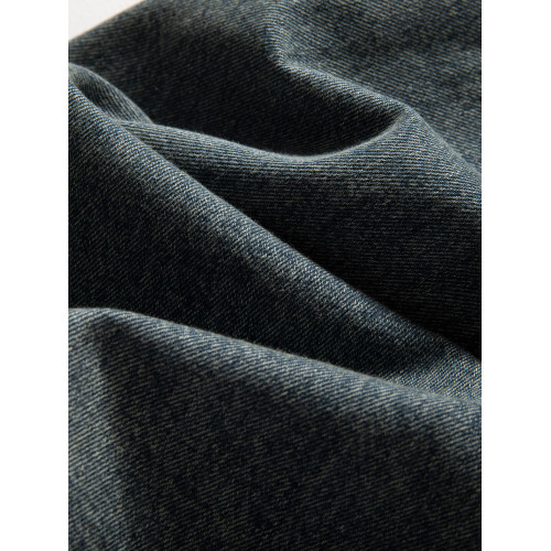 牛仔襯衫外套男士長袖2025秋季新款美式復古砂洗潮流百搭工裝襯衣