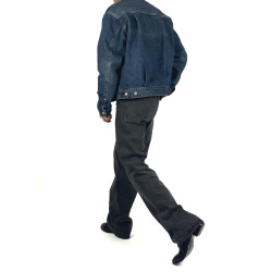 QZ Club ken同款90S日産Type2牛仔夾克外套復古水洗深藍cleanfit