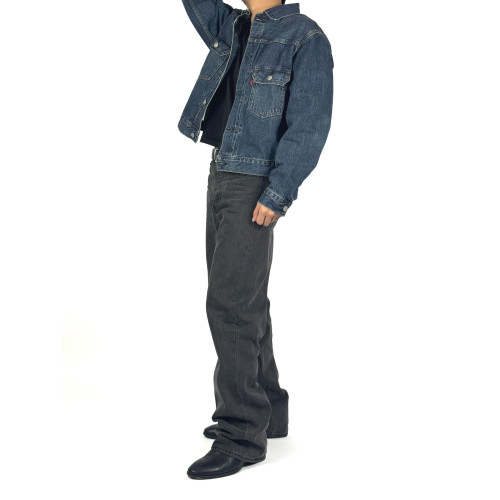 QZ Club ken同款90S日産Type2牛仔夾克外套復古水洗深藍cleanfit