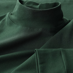 半高領t恤男長袖秋冬季2025新款純棉修身中領打底衫緊身體恤上衣