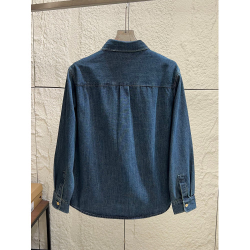 重磅丹甯牛仔！酵素水洗棉！秋季男士簡約百搭寬鬆牛仔襯衫外套潮