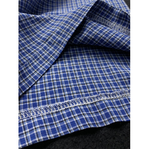 2026新款夏季薄款藍色格子短褲男生居家外穿五分褲子寬鬆休閒褲男