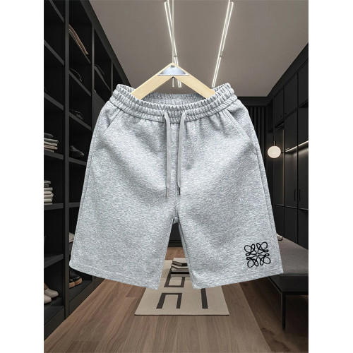 羅家夏季新款短褲男女美式重磅純棉休閒百搭褲子寬鬆運動五分衛褲