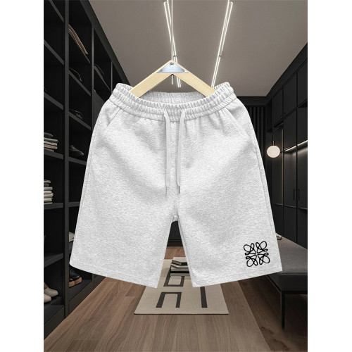 羅家夏季新款短褲男女美式重磅純棉休閒百搭褲子寬鬆運動五分衛褲