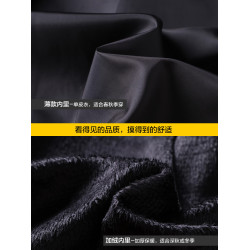 品牌高級牛仔外套男春秋冬季加絨夾克修身潮流復古立領時尚痞帥氣